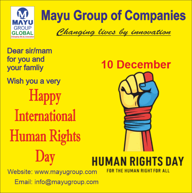 International Human Rights Day_mayu group_5 days lead auditor training course on ISO/IEC 17024:2012 Conformity Assessment